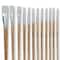 Necessities™ White Synthetic Flat & Round Brushes by Artist's Loft®